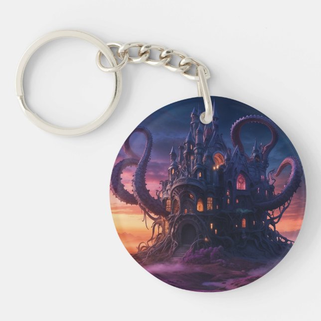 Llavero Castillo cósmico del pasado de los eones (Frente)