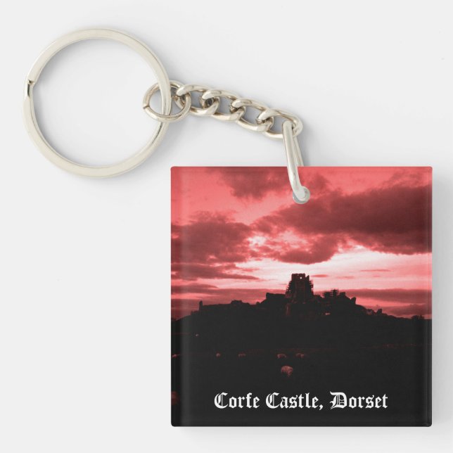 Llavero Castillo de Corfe, Dorset (Frente)
