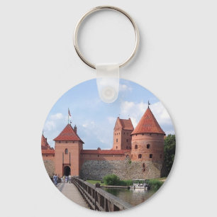 Llavero Castillo de la isla de Trakai - LITUANIA —