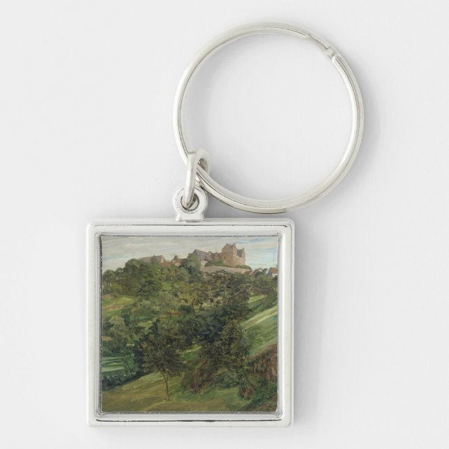 Llavero Castillo de Lichtenberg en Odenwald, 1900 (Frente)