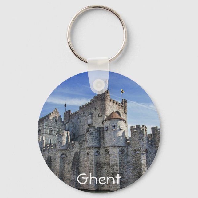 Llavero Castillo de los Condes de Gante (Anverso)
