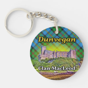 Llavero Castillo de MacLeod Dunvegan del clan