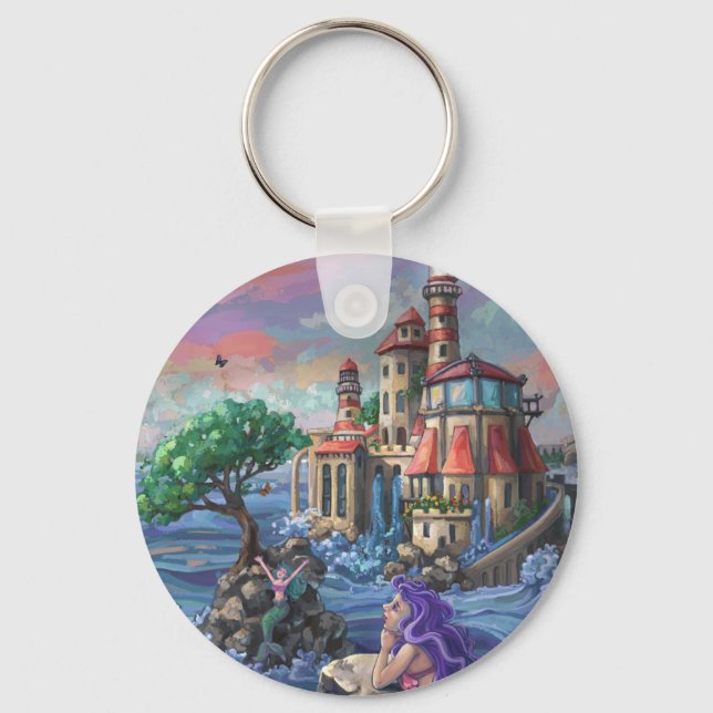 Llavero Castillo de Mermaid (Anverso)