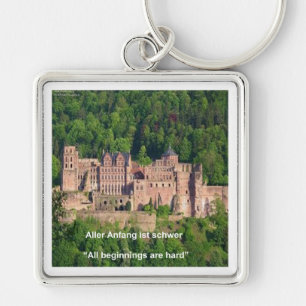 Llavero Castillo de Neuschwanstein Frankfurt & Cita aleman