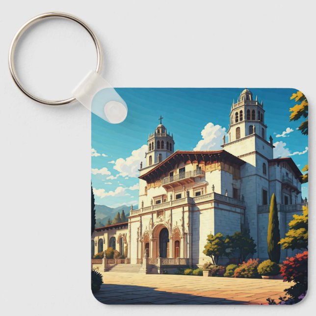 Llavero Castillo de San Simeon California Central Coast (Anverso)