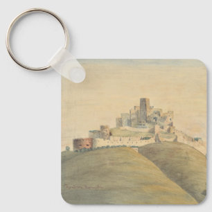 Llavero Castillo de Trencin en el oeste de Eslovaquia