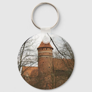 Llavero Castillo gótico medieval de Olsztyn - keychain