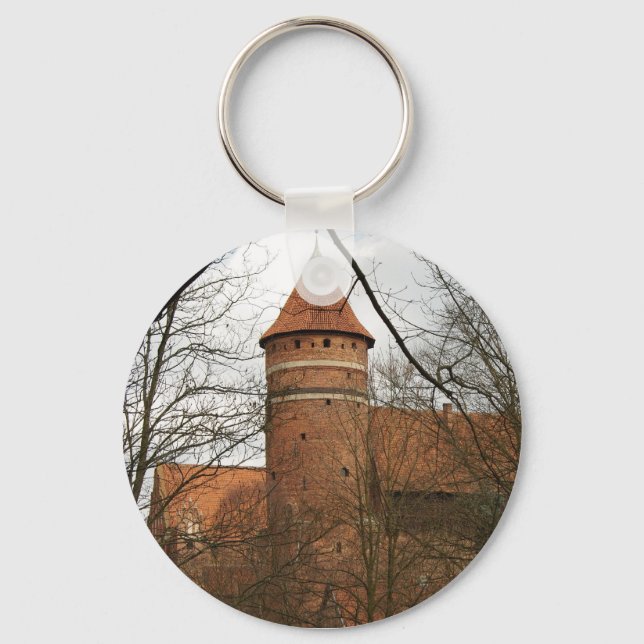 Llavero Castillo gótico medieval de Olsztyn - keychain (Anverso)