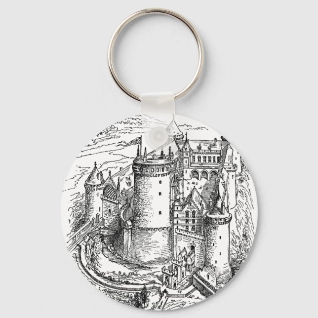 Llavero Castillo medieval (Anverso)