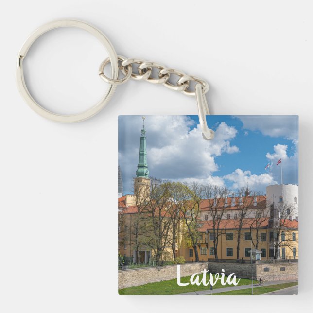 Llavero Castillo Riga en Riga, Letonia (Frente)