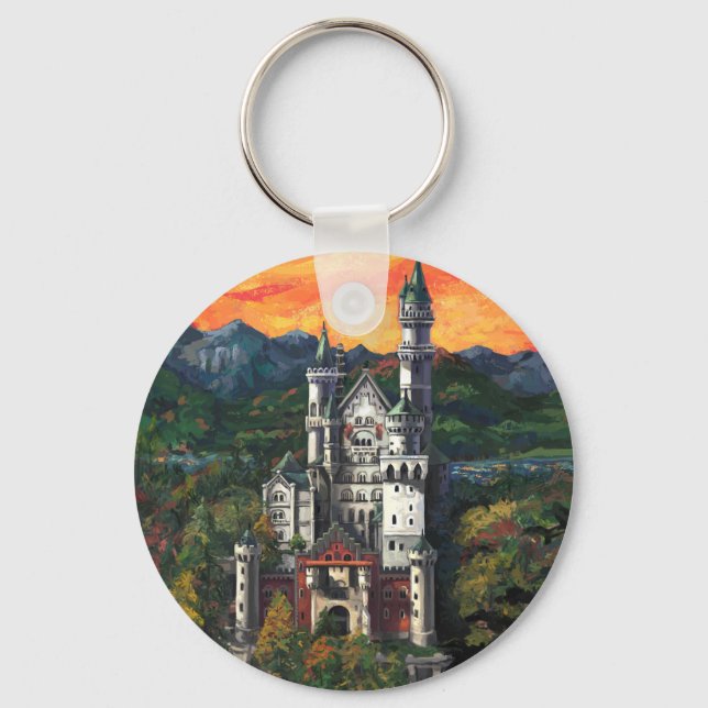 Llavero Castillo Schloss Neuschwanstein (Anverso)