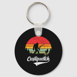 Llavero Castquatch Divertido Byss Pescador Pesca Meme
