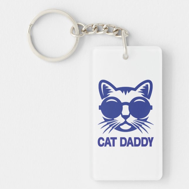 Llavero Cat Art Cat Daddy (Frente)