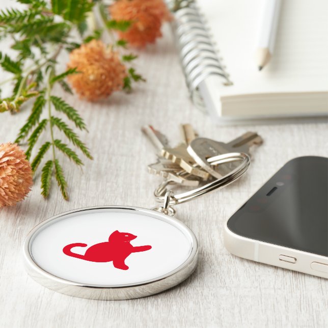 Llavero Cat Dice Hola (Lado)