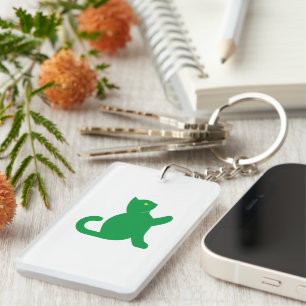 Llavero Cat Dice Hola