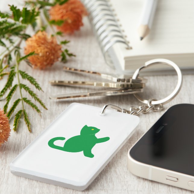 Llavero Cat Dice Hola (Frente Derecha)