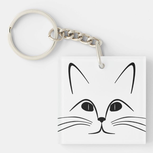 LLAVERO CAT FACE (Frente)