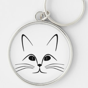 LLAVERO CAT FACE