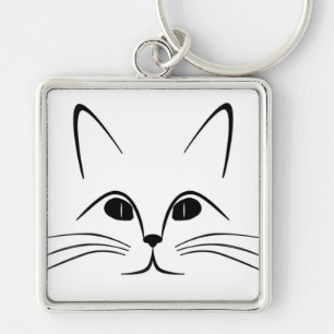 LLAVERO CAT FACE