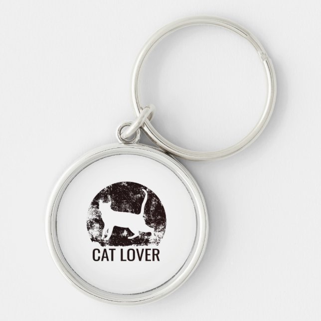 Llavero Cat Lover (Frente)