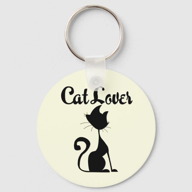 Llavero Cat Lover (Anverso)
