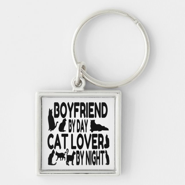 Llavero Cat Lover Boyfriend (Frente)