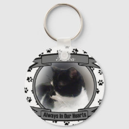 Llavero Cat Memorial Always In Our Hearts