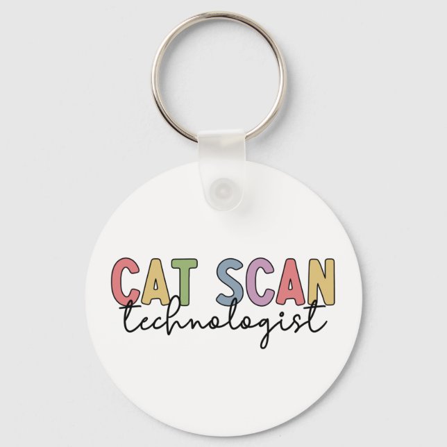 Llavero CAT Scan Technologist CT Tech Radiology Gifts (Anverso)