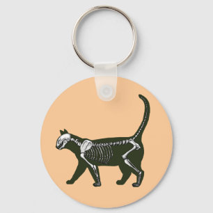 Llavero Cat Skeleton