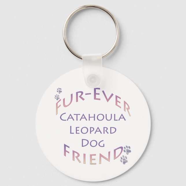 Llavero Catahoula Leopard Dog Furever (Anverso)