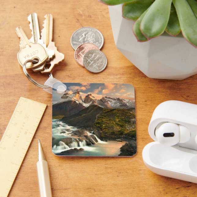 Llavero Cataratas | Cascada Salto Grave Patagonia Chile (Escritorio )