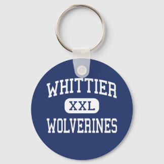 Llavero Cataratas de Sioux Central de Whittier Wolverines