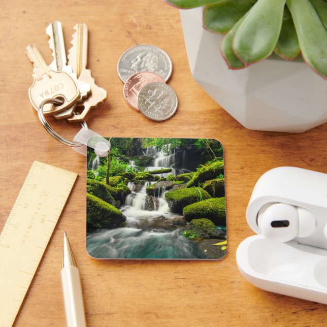 Llavero Cataratas | Montaña Phu Tub Berk, Tailandia (Escritorio )