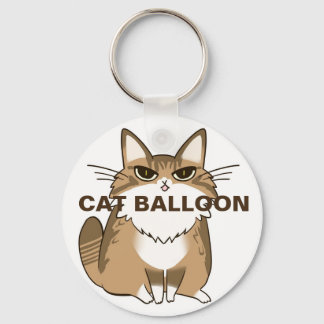LLAVERO CATBALLOON缶 バ チA