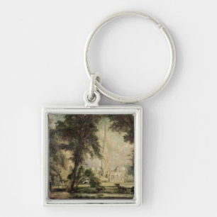 Llavero Catedral de John Constable el   Salisbury del Bish