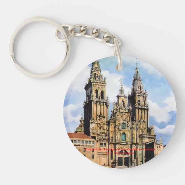 Llavero Catedral de Santiago de Compostela (A Coruña) (Frente)