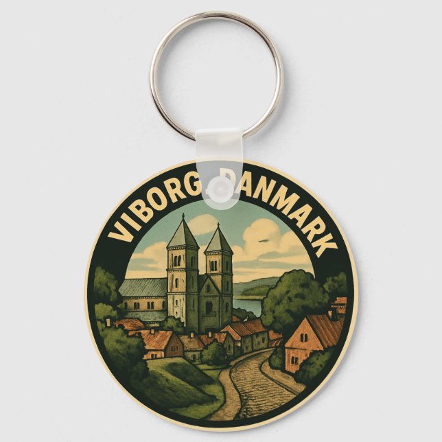 Llavero Catedral de Viborg Dinamarca (Anverso)