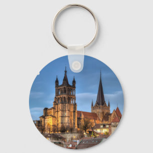 Llavero Catedral Notre Dame de Lausanne, Suiza, HDR