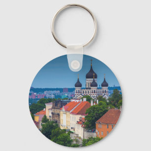 Llavero Catedral y paisaje urbano  Estonia