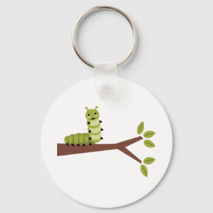 Llavero Caterpillar en Twig