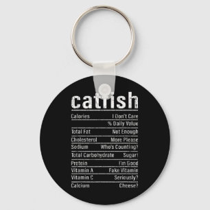 Llavero Catfish Facts Funny Fishing Lover Catfish Graph
