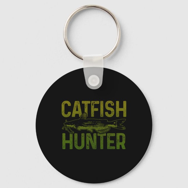 Llavero Catfish Hunter Catfish Fishing Gift  (Anverso)