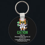 Llavero Cation Cute Science Pawsitive Element Chemistry<br><div class="desc">ciencia y química, magnífico tee lindo para un laboratorio de ciencia emocional de la química Este hilarante juego de palabras periódico es impresionante para cualquier estudiante de química, profesor, profesor o especialista en ciencia con un sentido del humor seco. un tee impresionante para la gente que ama mucho a los...</div>