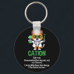 Llavero Cation Cute Science Pawsitive Element Chemistry<br><div class="desc">ciencia y química, magnífico tee lindo para un laboratorio de ciencia emocional de la química Este hilarante juego de palabras periódico es impresionante para cualquier estudiante de química, profesor, profesor o especialista en ciencia con un sentido del humor seco. un tee impresionante para la gente que ama mucho a los...</div>
