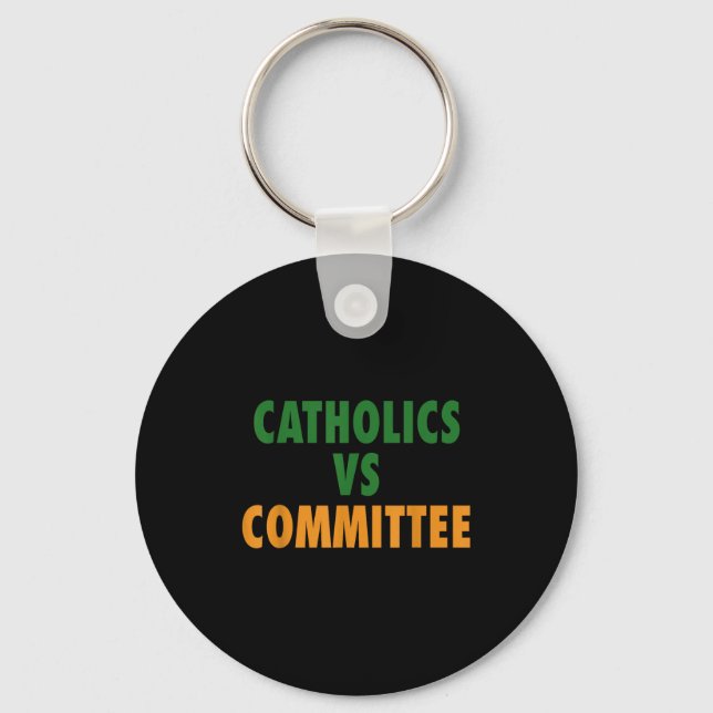Llavero católicos vs comités (Anverso)