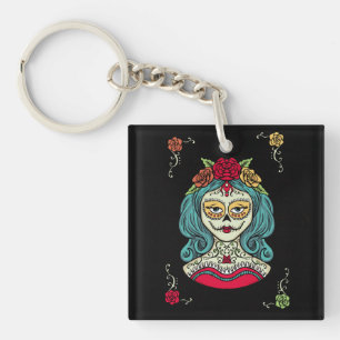 Llavero Catrina Día de Muertos Web