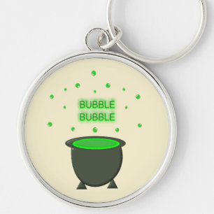 Llavero Cauldron y Bubbling Green Brew Halloween