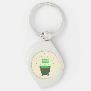Llavero Cauldron y Bubbling Green Brew Halloween