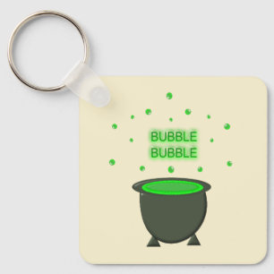 Llavero Cauldron y el burbujeante Personalizado de Hallowe