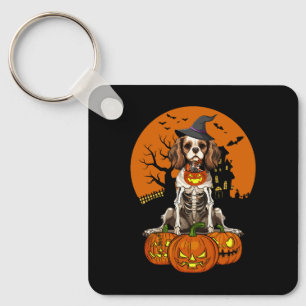 Llavero Cavalier Charles Spaniel Dog Halloween